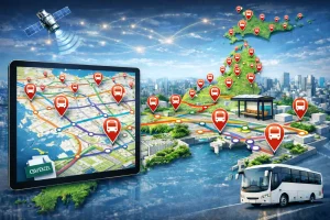 JAPAN: Nationwide Bus Stops & Bus Route Information Database